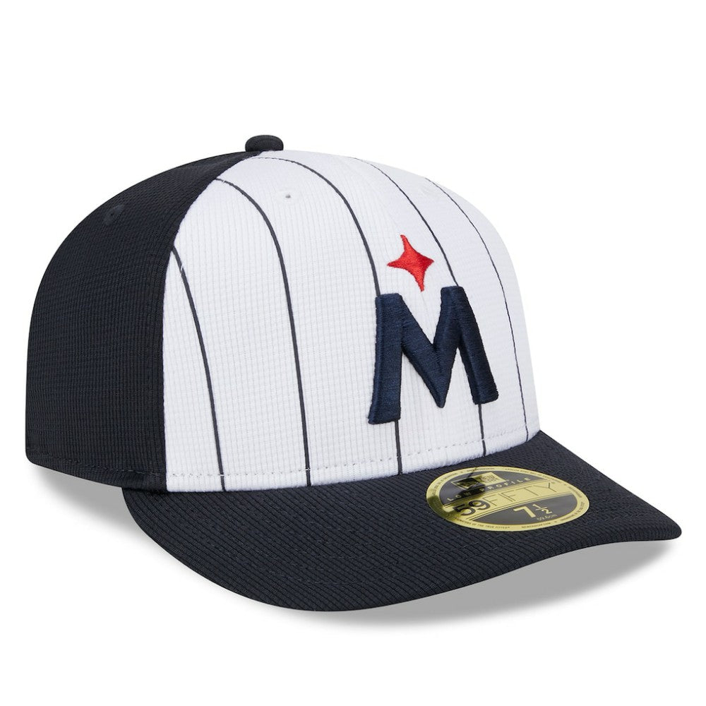 Minnesota Twins 2025 Batting Practice Low Profile 59FIFTY Fitted Hat White | New Era