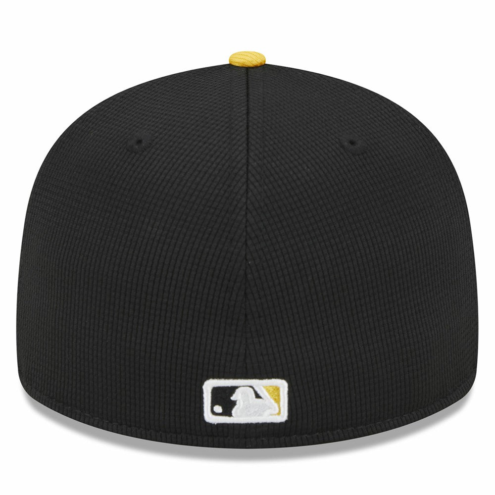 Pittsburgh Pirates 2025 Batting Practice Low Profile 59FIFTY Fitted Hat Black | New Era