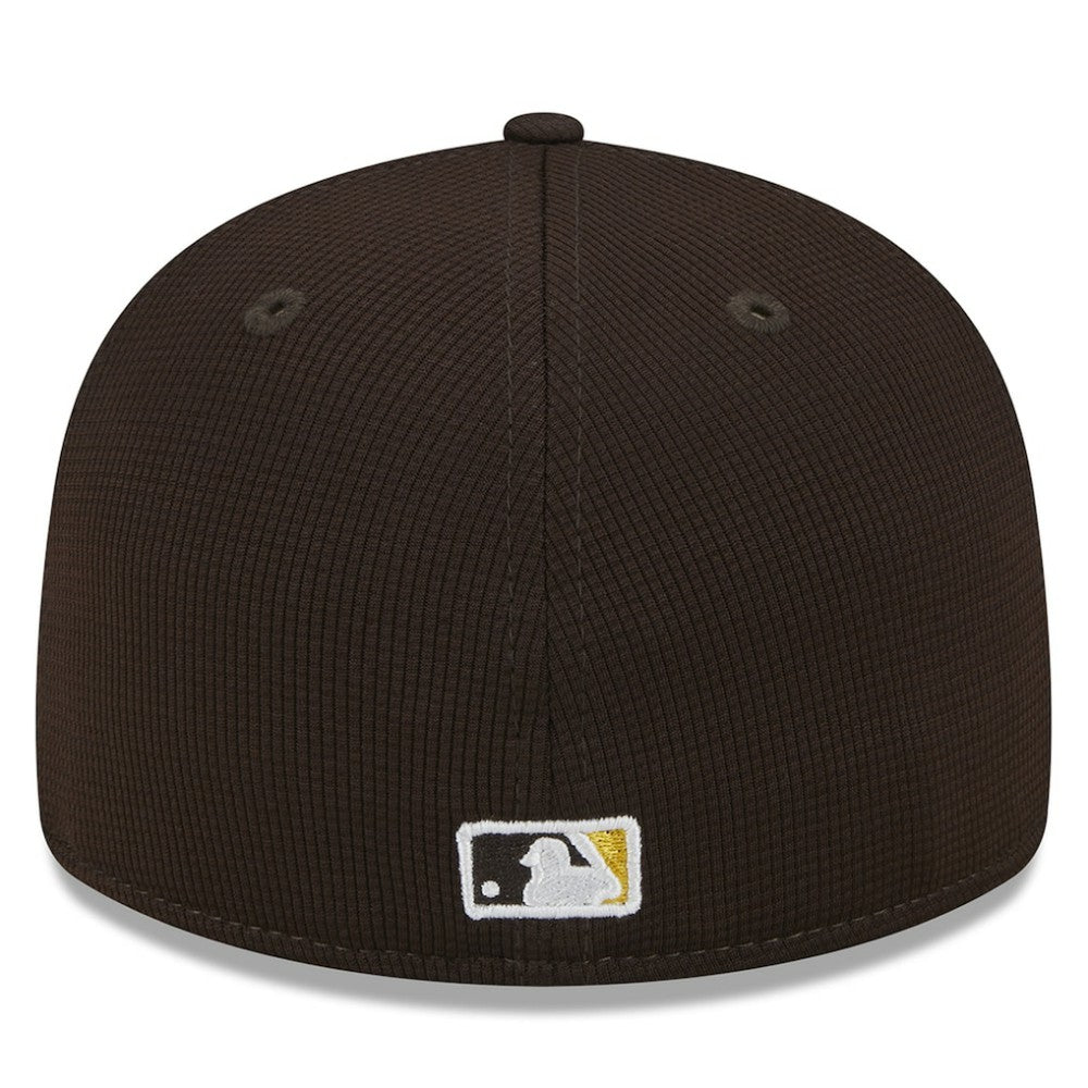 San Diego Padres 2025 Batting Practice Low Profile 59FIFTY Fitted Hat Brown | New Era