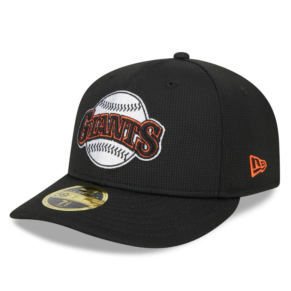 San Francisco Giants 2025 Batting Practice Low Profile 59FIFTY Fitted Hat Black | New Era