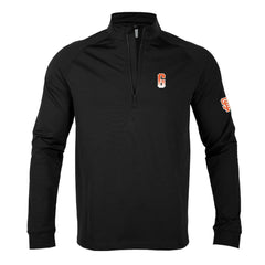 San Francisco Giants Levelwear City Connect Calibre Insignia Core Quarter-Zip Pullover Top Black