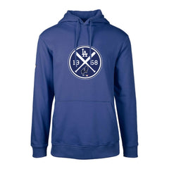 Los Angeles Dodgers Levelwear City Connect Podium Strike Pullover Hoodie Royal