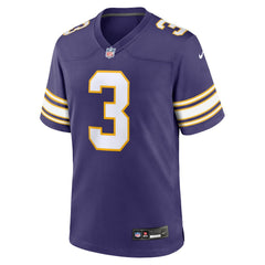 Jordan Addison Minnesota Vikings Alternate Game Jersey - Purple