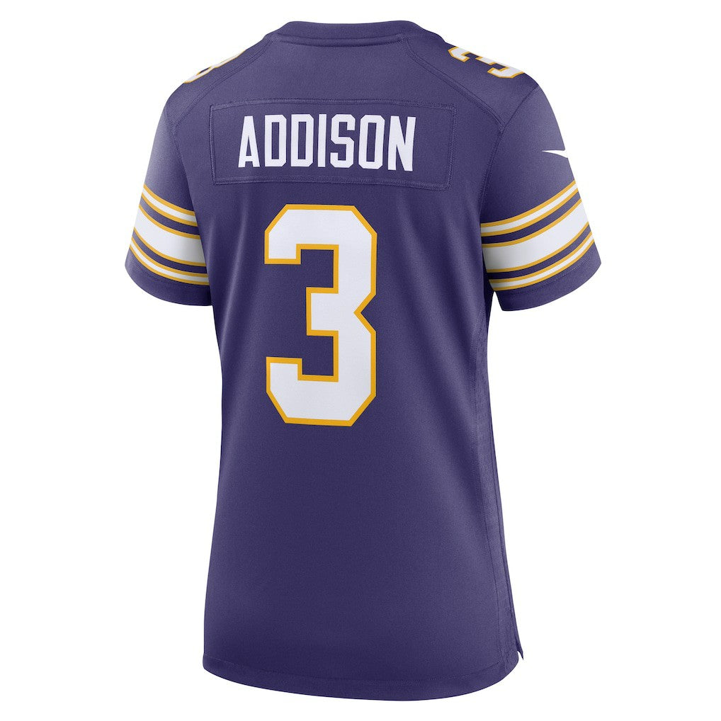 Jordan Addison Minnesota Vikings Women's Alternate Game Jersey - Purple