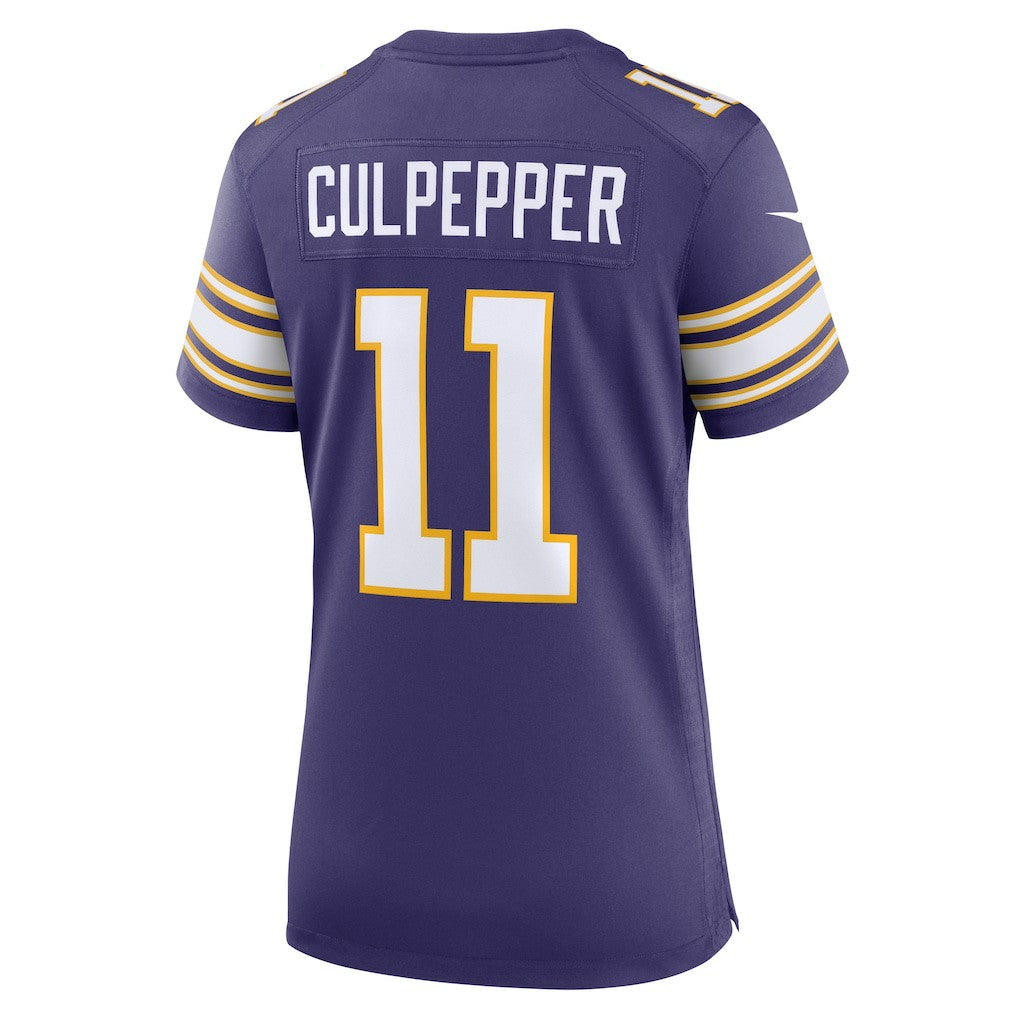 Daunte Culpepper Minnesota Vikings Women's Classic Retired Player Game Jersey - Purple