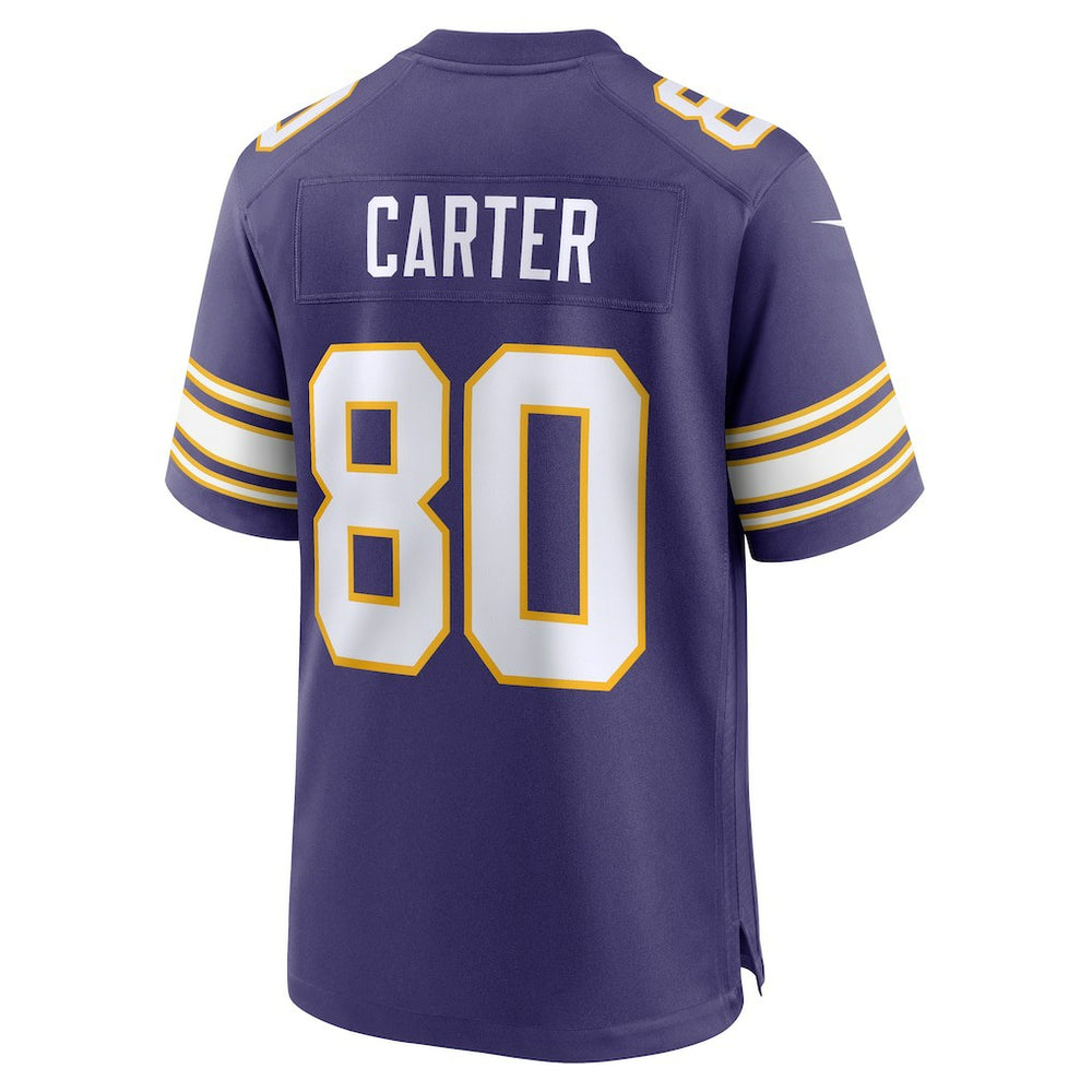 Cris Carter Minnesota Vikings Retired Player Alternate Game Jersey - Purple