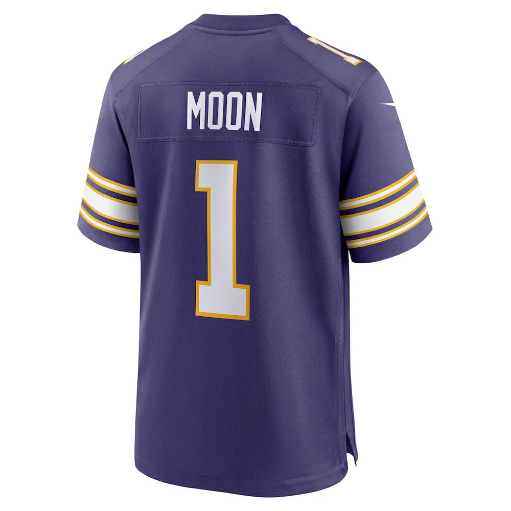 Warren Moon Minnesota Vikings Retired Player Alternate Game Jersey - Purple