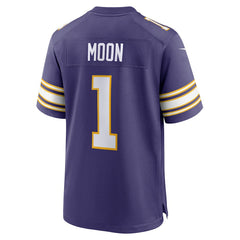 Warren Moon Minnesota Vikings Retired Player Alternate Game Jersey - Purple