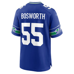 Brian Bosworth Seattle Seahawks Retired Player Alternate Game Jersey - Royal