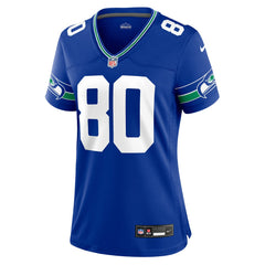 Steve Largent Seattle Seahawks Women's Throwback Retired Player Game Jersey - Royal