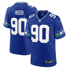 Jarran Reed Seattle Seahawks Alternate Game Jersey - Royal