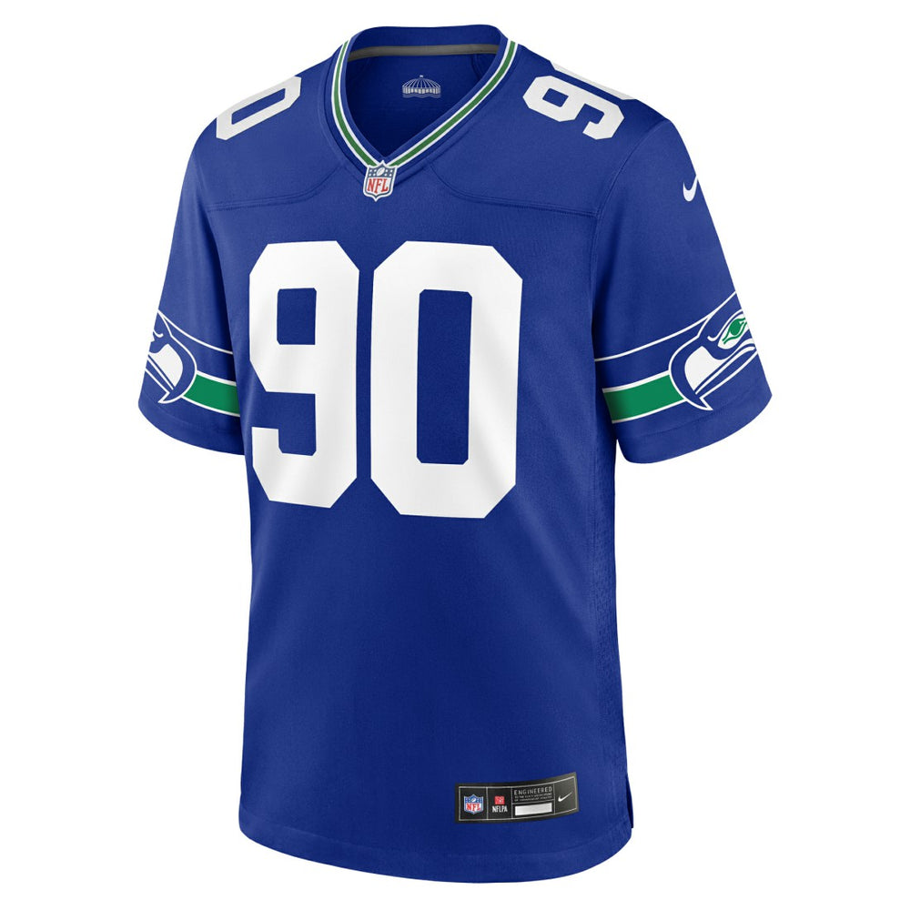 Jarran Reed Seattle Seahawks Alternate Game Jersey - Royal