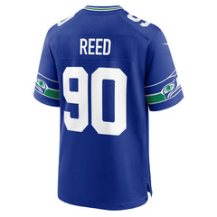Jarran Reed Seattle Seahawks Alternate Game Jersey - Royal