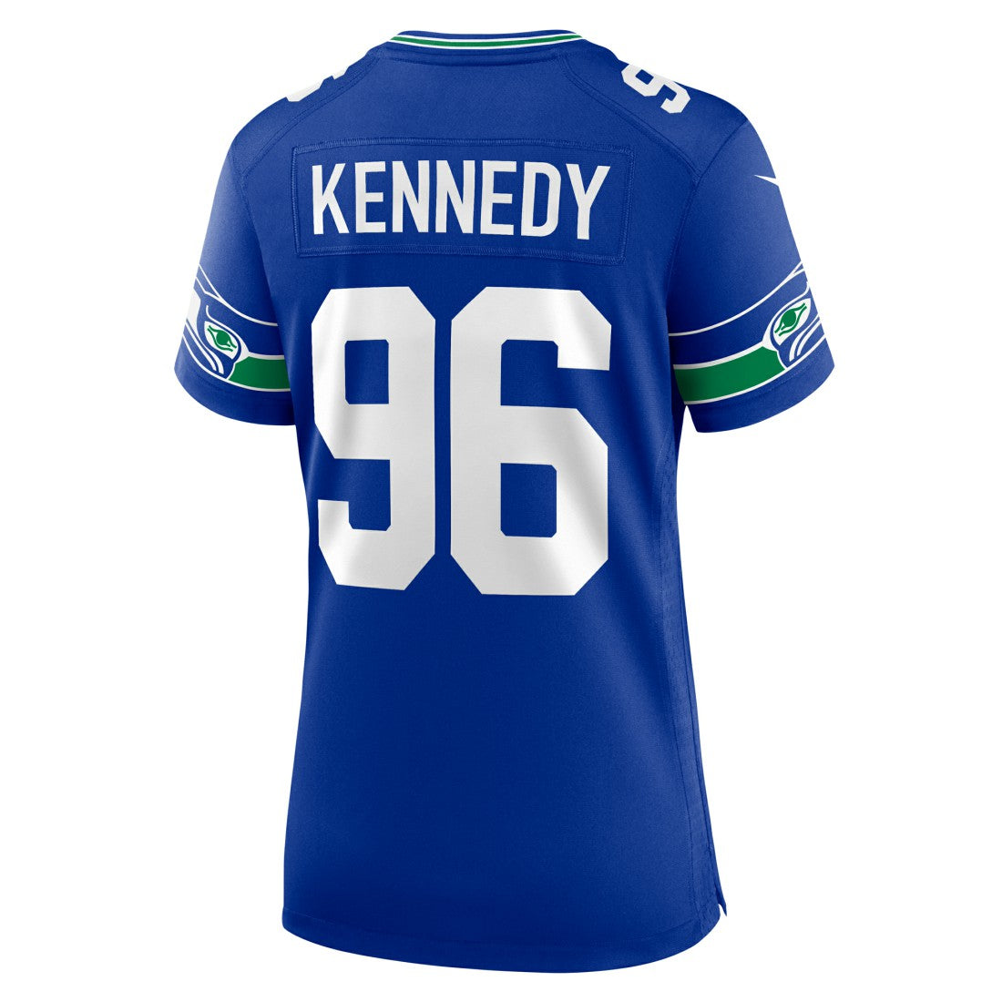 Cortez Kennedy Seattle Seahawks Women's Throwback Player Game Jersey - Royal