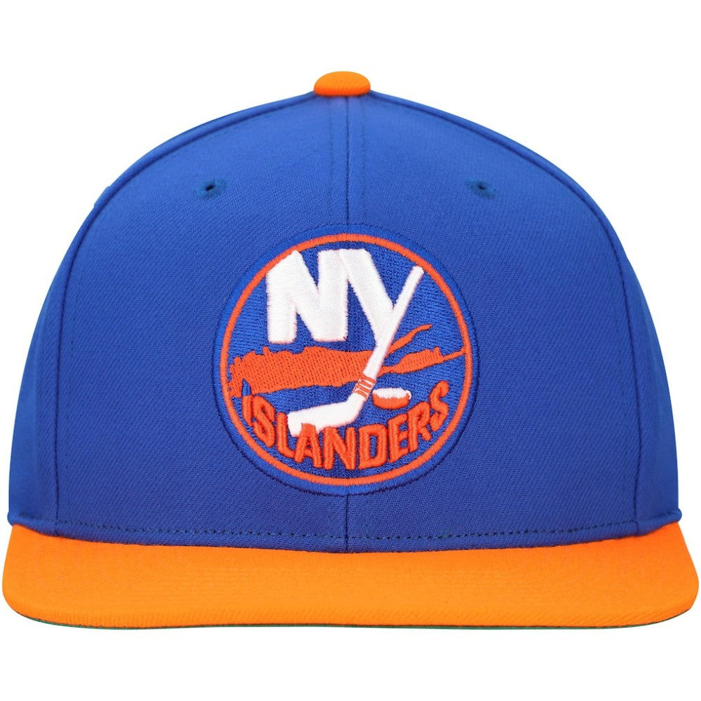 New York Islanders Mitchell & Ness Core Team Ground 2.0 Snapback Hat Royal