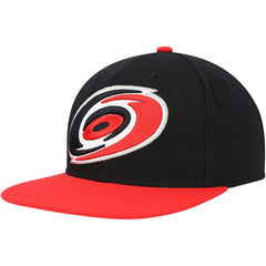 Carolina Hurricanes Mitchell & Ness Core Team Ground 2.0 Snapback Hat Black