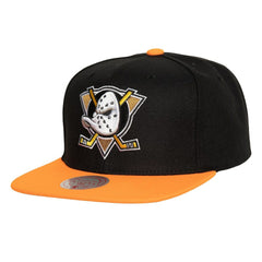 Anaheim Ducks Mitchell & Ness Core Team Ground 2.0 Snapback Hat Black