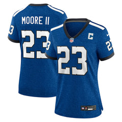 Kenny Moore II Indianapolis Colts Women's Indiana Nights Alternate Game Jersey - Royal
