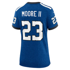 Kenny Moore II Indianapolis Colts Women's Indiana Nights Alternate Game Jersey - Royal