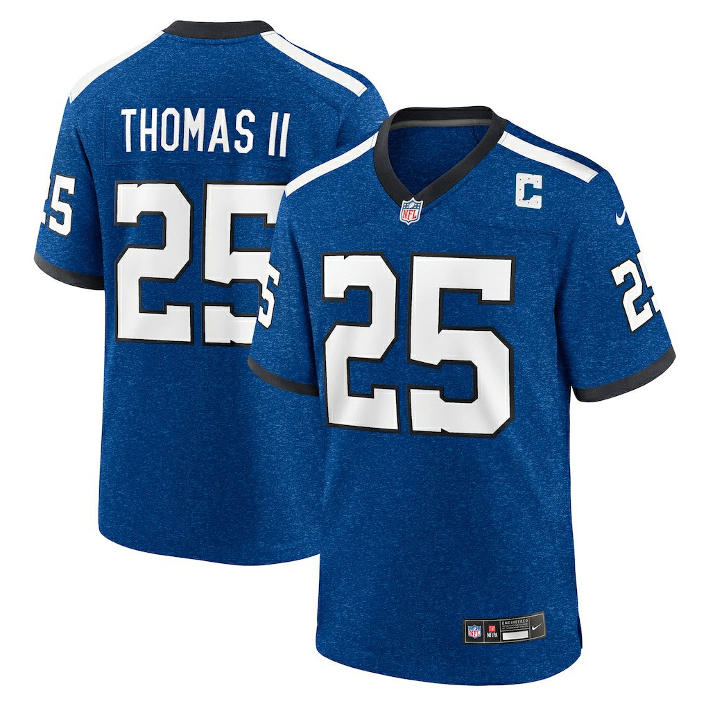 Rodney Thomas II Indianapolis Colts Alternate Game Jersey - Blue
