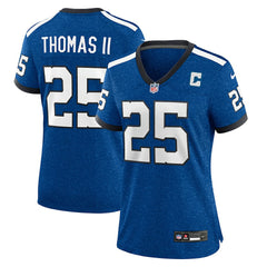 Rodney Thomas II Indianapolis Colts Women's Indiana Nights Alternate Game Jersey - Royal