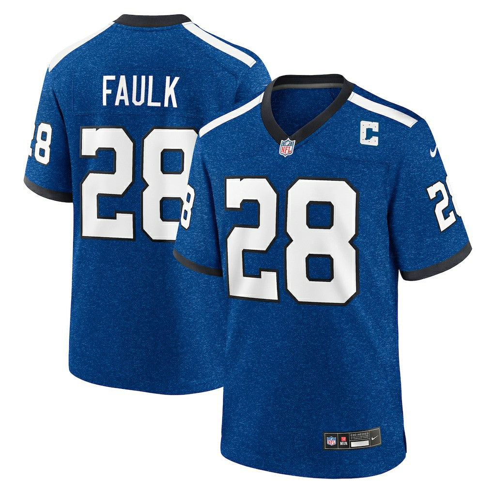 Marshall Faulk Indianapolis Colts Retired Player Alternate Game Jersey - Blue