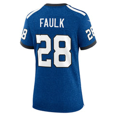 Marshall Faulk Indianapolis Colts Women's Indiana Nights Alternate Game Jersey - Royal
