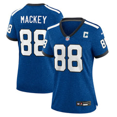John Mackey Indianapolis Colts Women's Indiana Nights Alternate Game Jersey - Royal