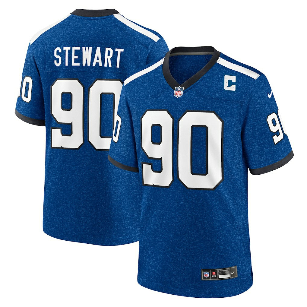 Grover Stewart Indianapolis Colts Alternate Game Jersey - Blue