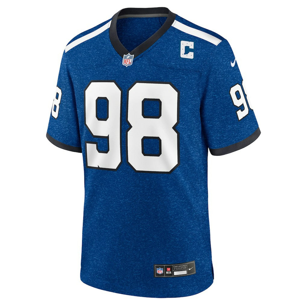 Tony Siragusa Indianapolis Colts Retired Player Alternate Game Jersey - Blue