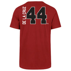 Elly De La Cruz Cincinnati Reds Name & Number T-Shirt Red | 47 brand