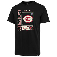 Elly De La Cruz Cincinnati Reds Graphic T-Shirt Black | 47 brand