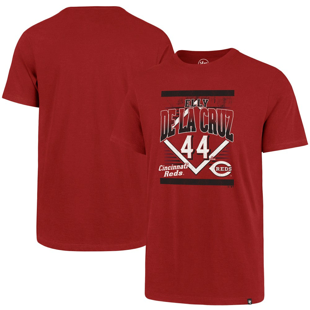 Elly De La Cruz Cincinnati Reds Graphic T-Shirt Red | 47 brand