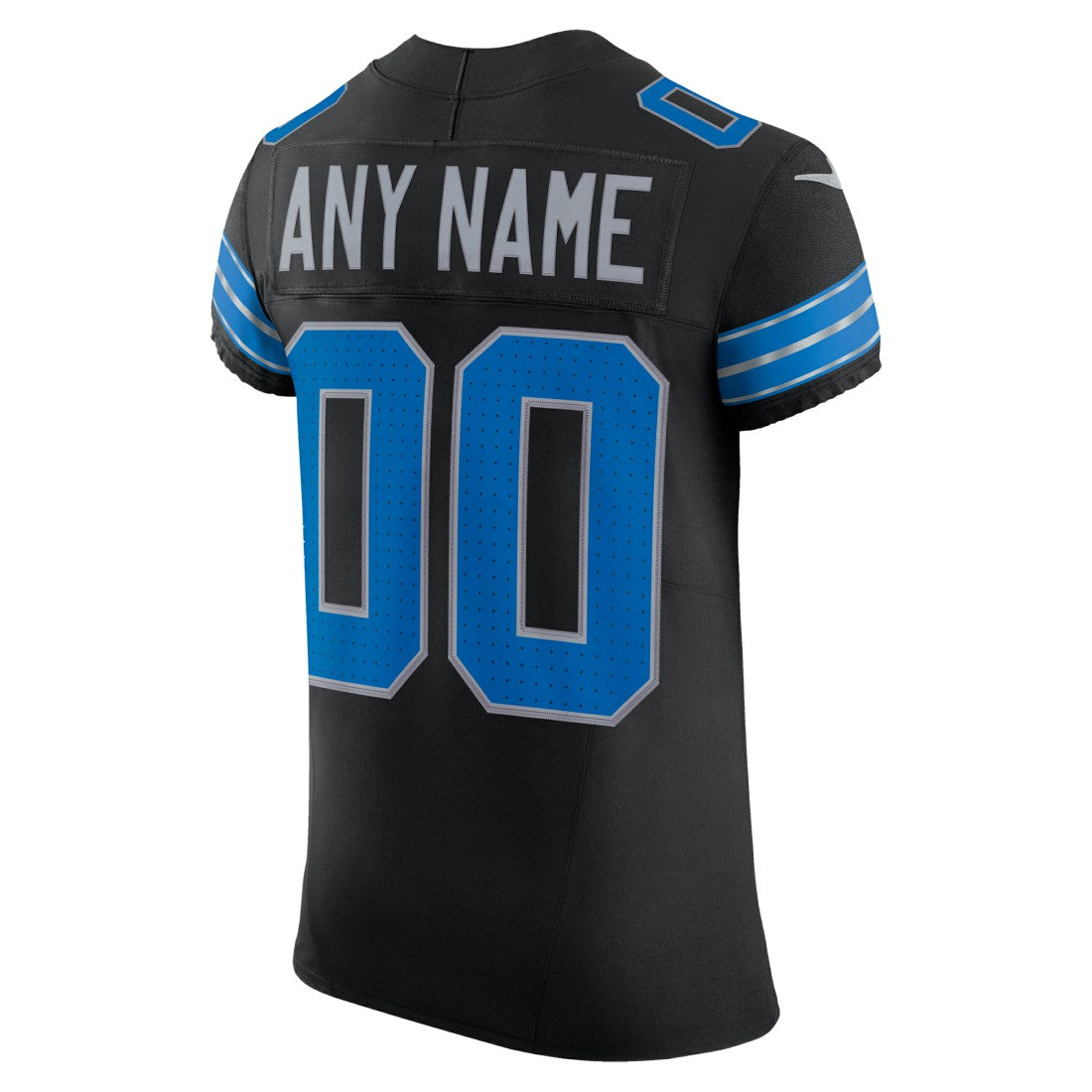 Detroit Lions Alternate Vapor F.U.S.E. Elite Custom Jersey - Black
