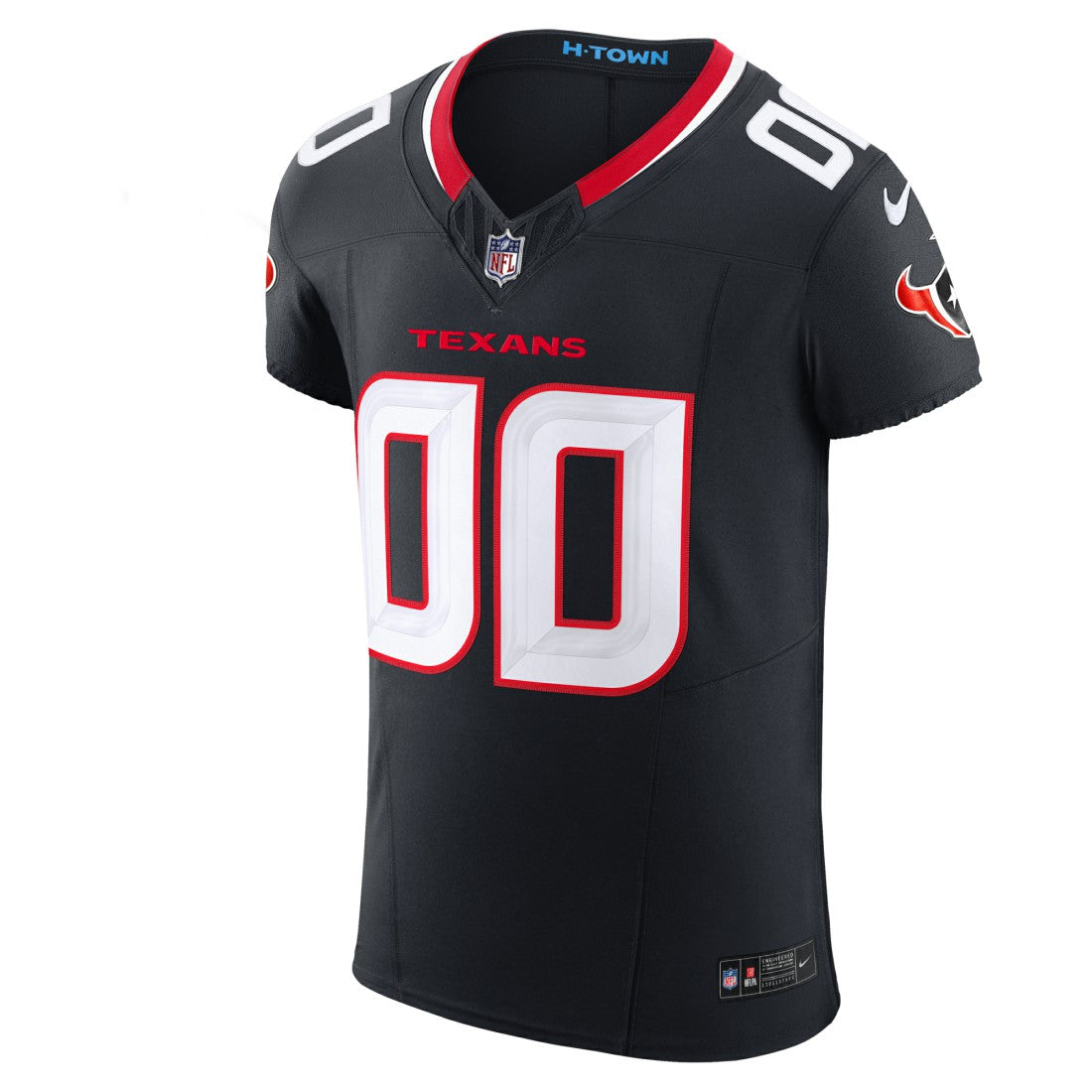 Houston Texans Team Vapor F.U.S.E. Elite Custom Jersey - Navy
