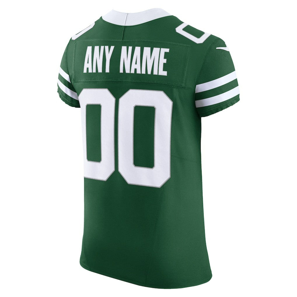 New York Jets Vapor F.U.S.E. Elite Custom Jersey - Legacy Green