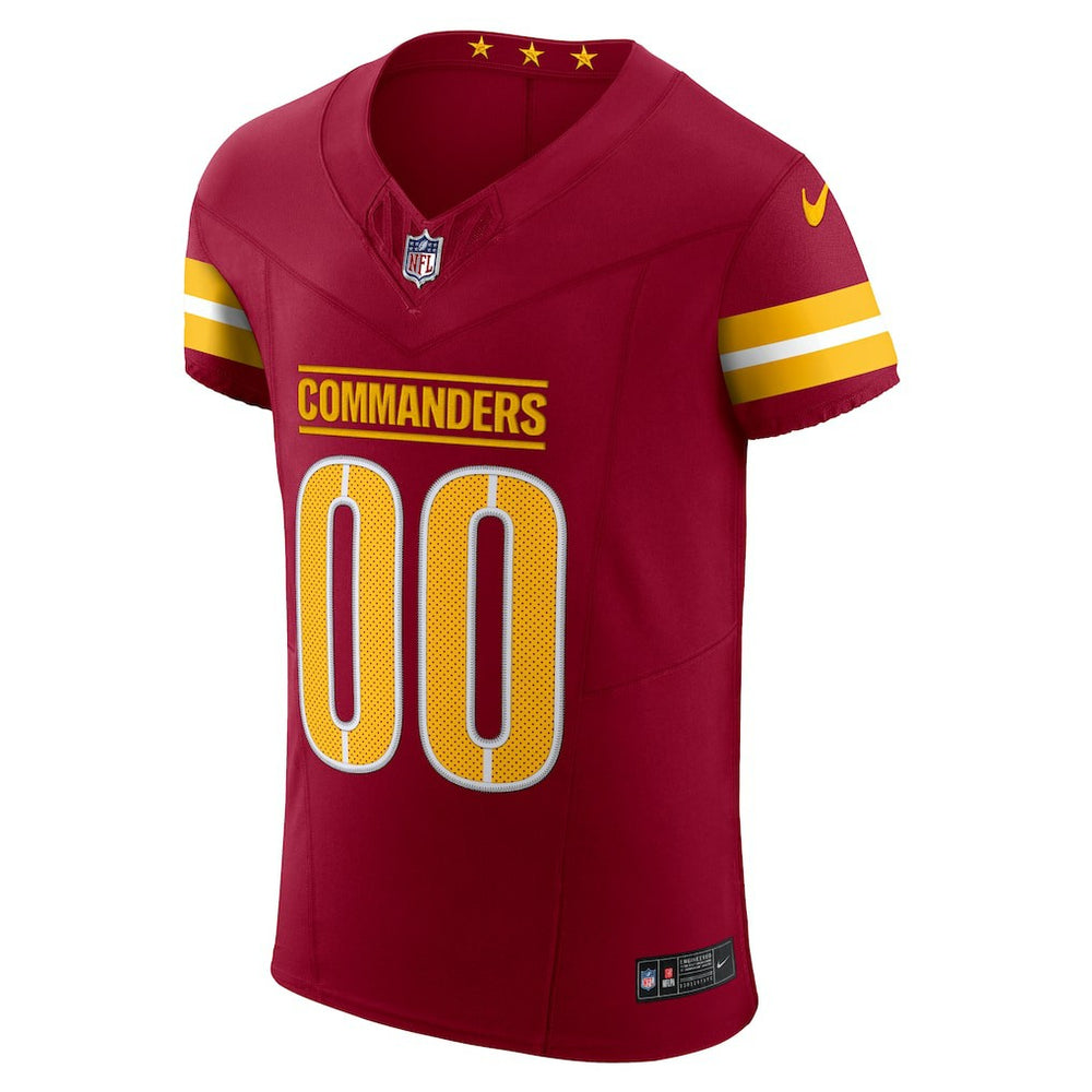 Washington Commanders Team Vapor F.U.S.E. Elite Custom Jersey - Burgundy