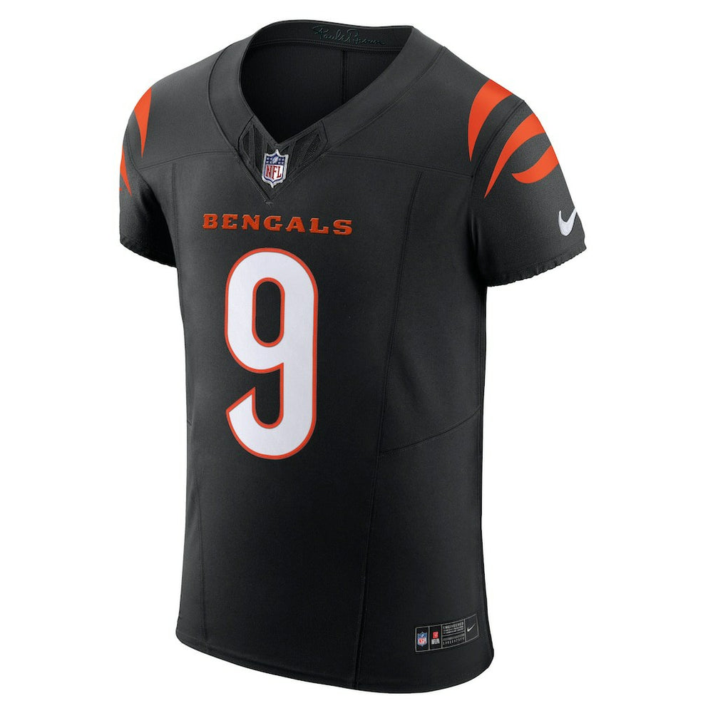 Joe Burrow Cincinnati Bengals Vapor F.U.S.E. Elite Jersey - Black