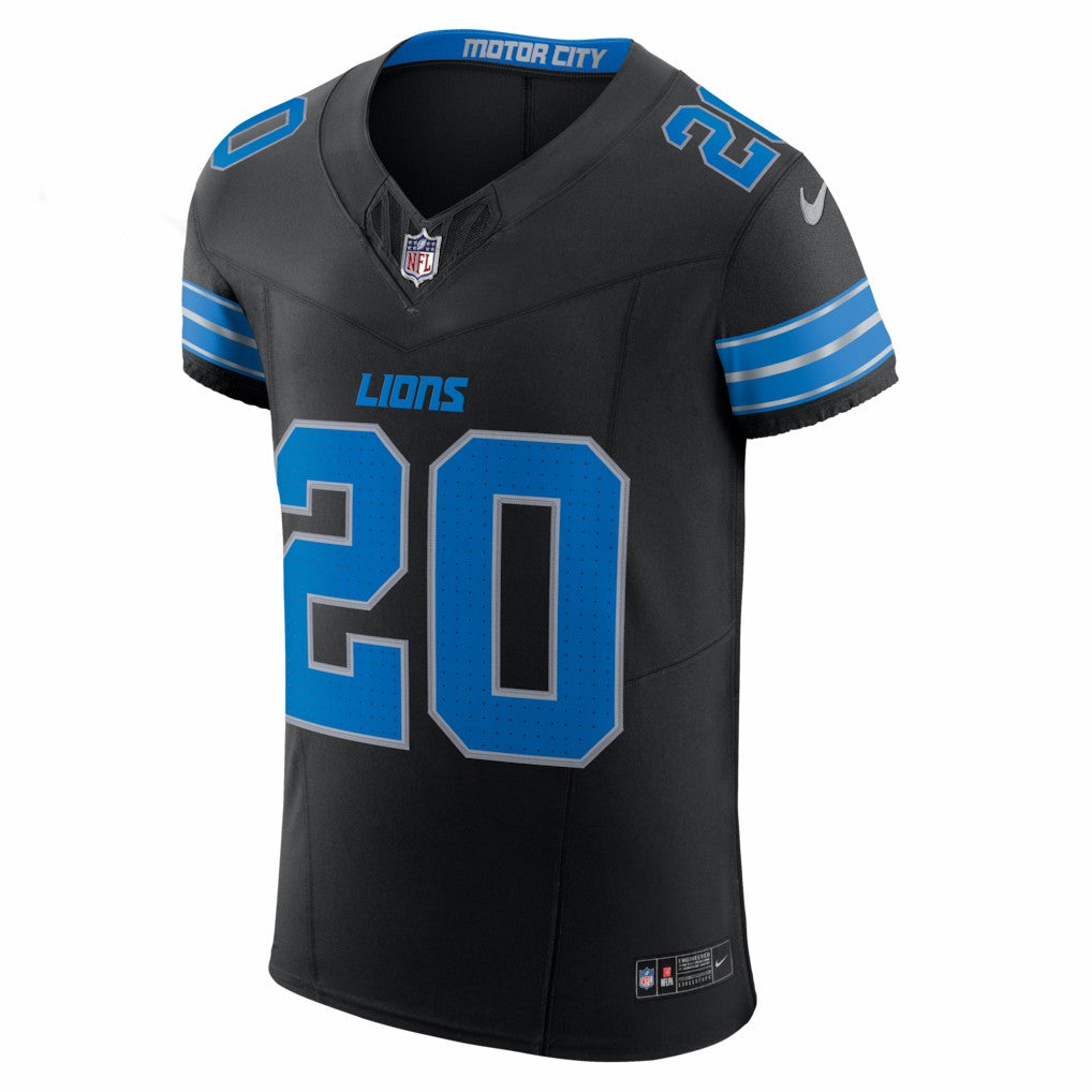 Barry Sanders Detroit Lions Alternate Vapor F.U.S.E. Elite Jersey - Black