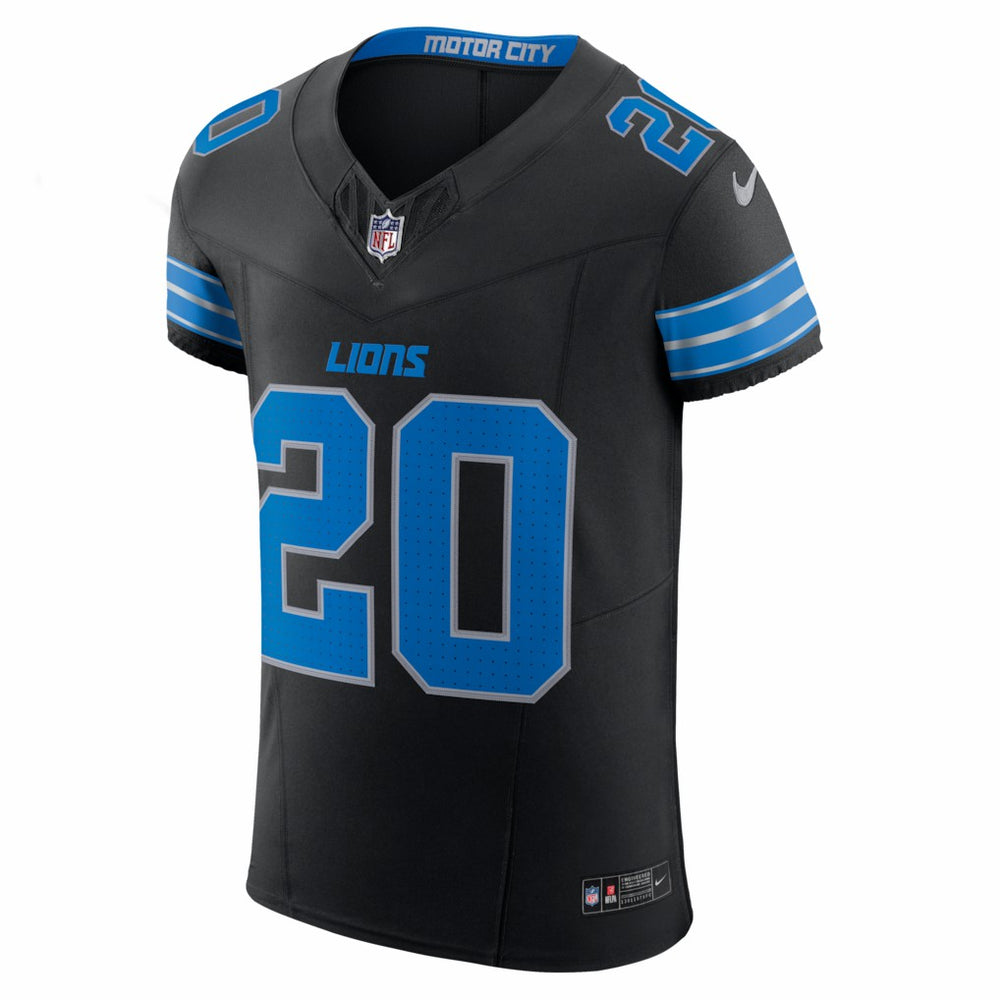 Barry Sanders Detroit Lions Alternate Vapor F.U.S.E. Elite Jersey - Black