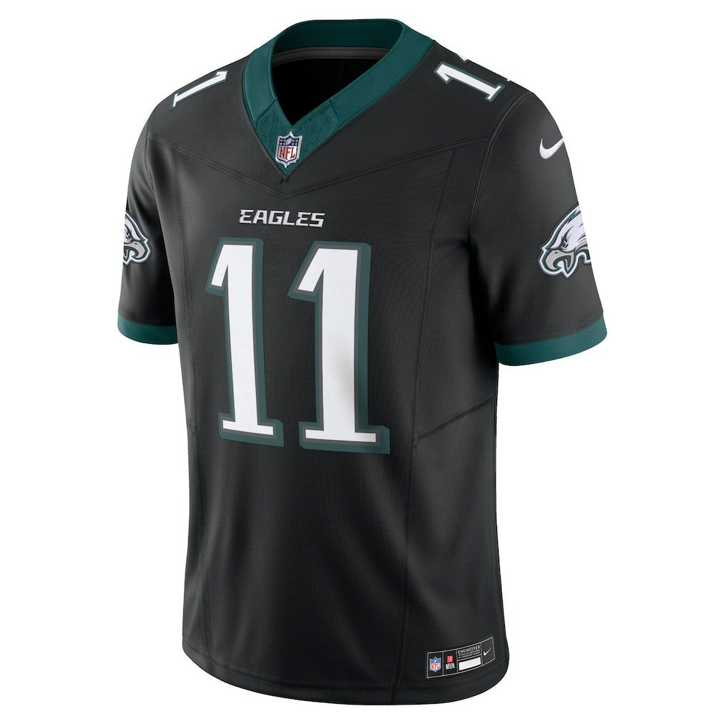 A.J. Brown Philadelphia Eagles Alternate Vapor F.U.S.E. Limited Jersey Black Nike