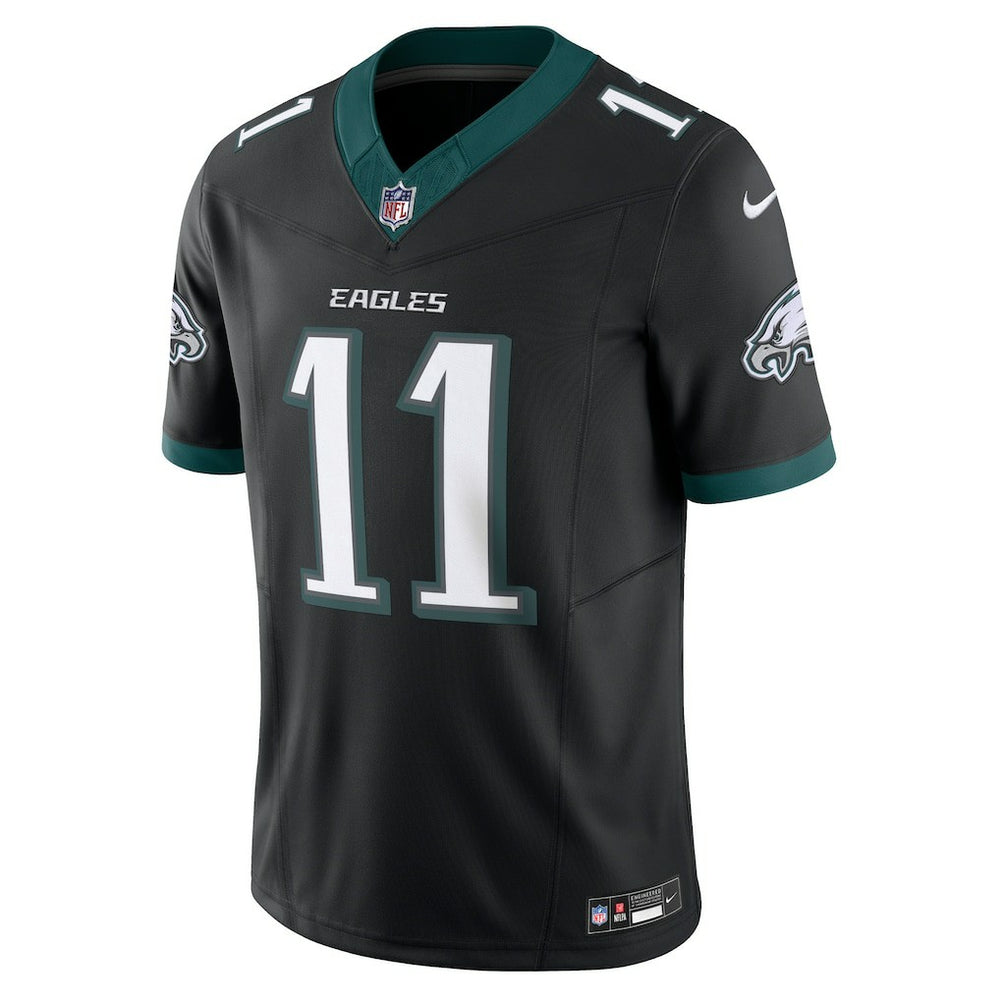 A.J. Brown Philadelphia Eagles Alternate Vapor F.U.S.E. Limited Jersey Black Nike