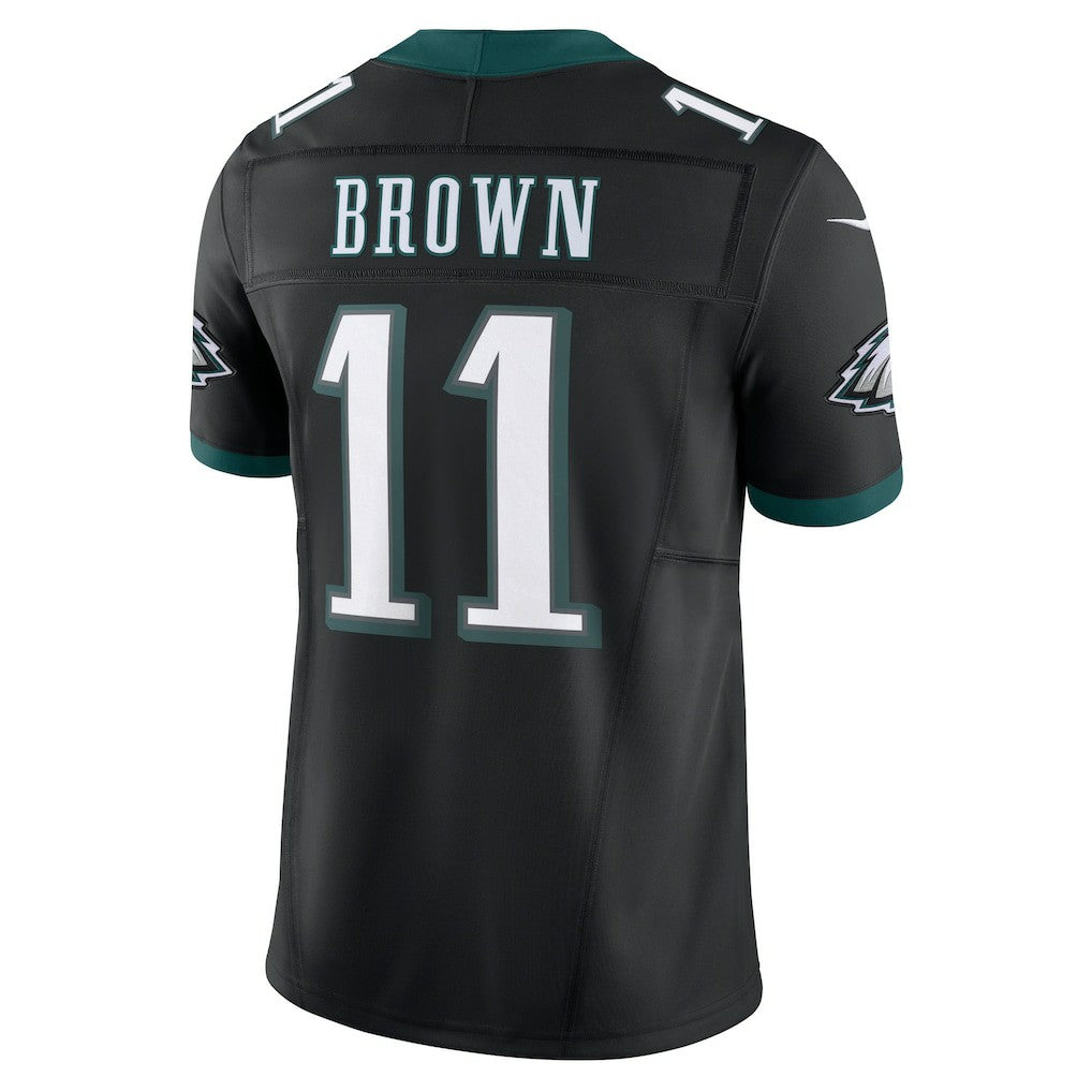 A.J. Brown Philadelphia Eagles Alternate Vapor F.U.S.E. Limited Jersey Black Nike