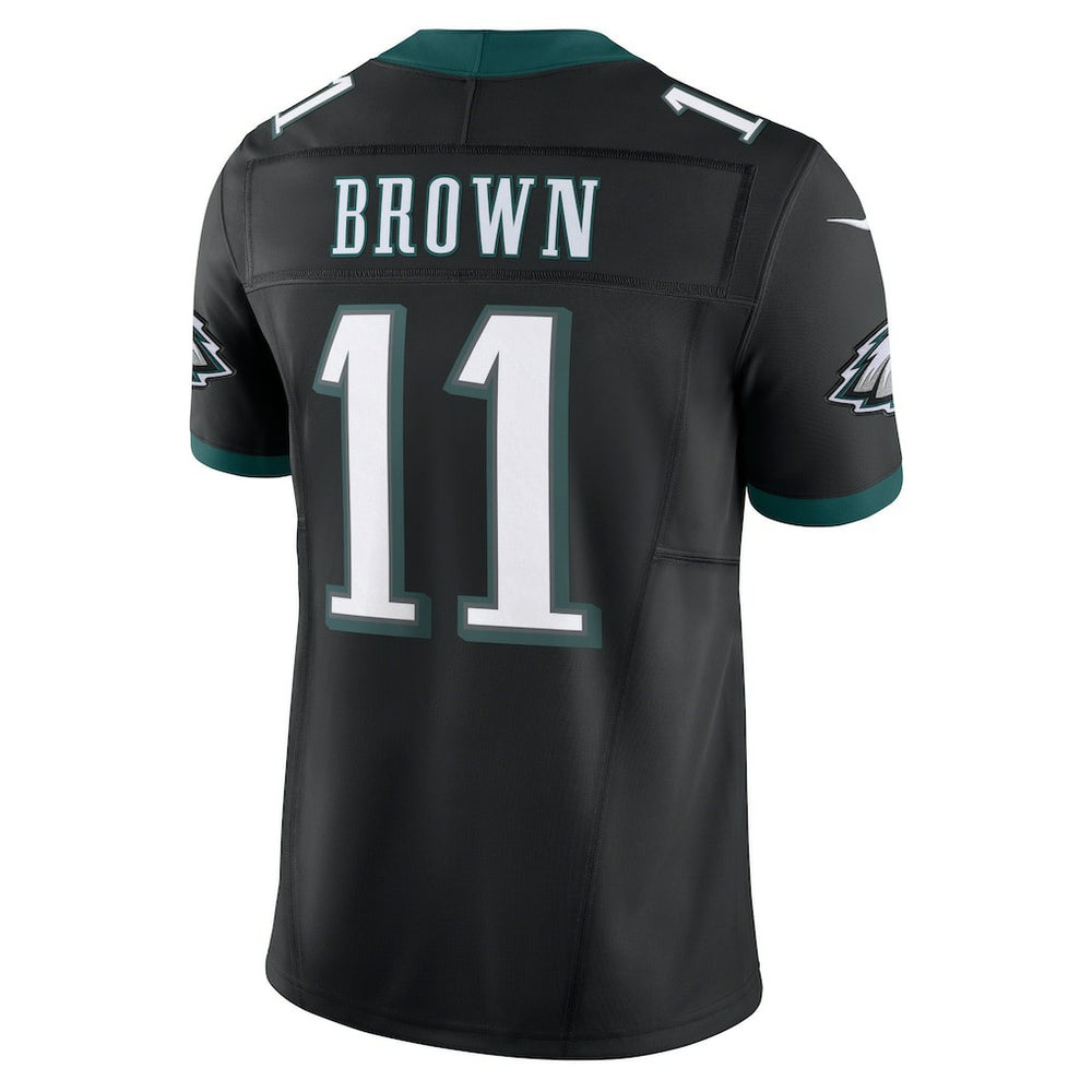 A.J. Brown Philadelphia Eagles Alternate Vapor F.U.S.E. Limited Jersey Black Nike