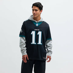 A.J. Brown Philadelphia Eagles Alternate Vapor F.U.S.E. Limited Jersey Black Nike