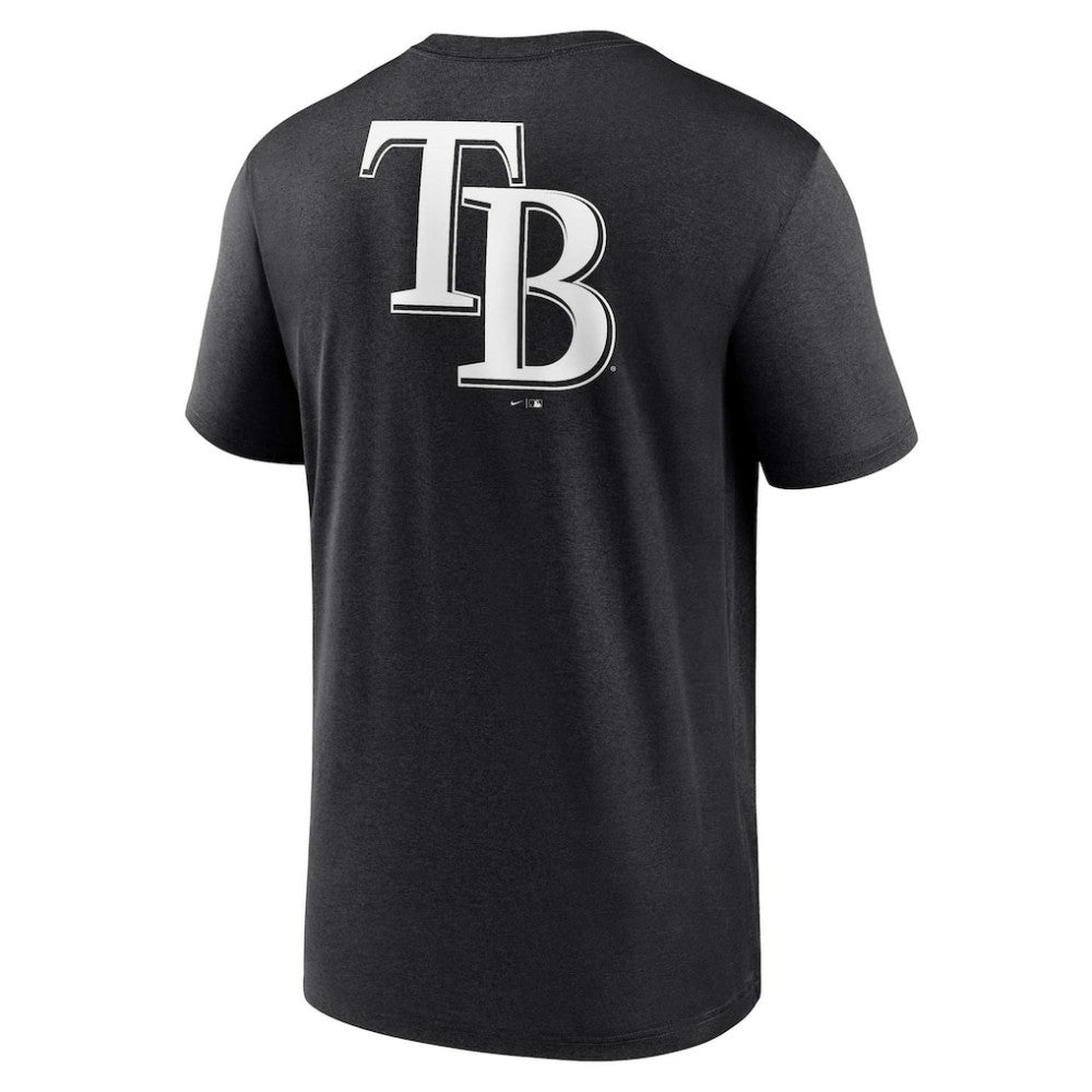 Tampa Bay Rays Fashion Over Shoulder Logo Legend T-Shirt Black | Nike