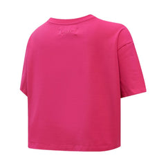 Seattle Kraken Pro Standard Women's Triple Pink Cropped Boxy T-Shirt