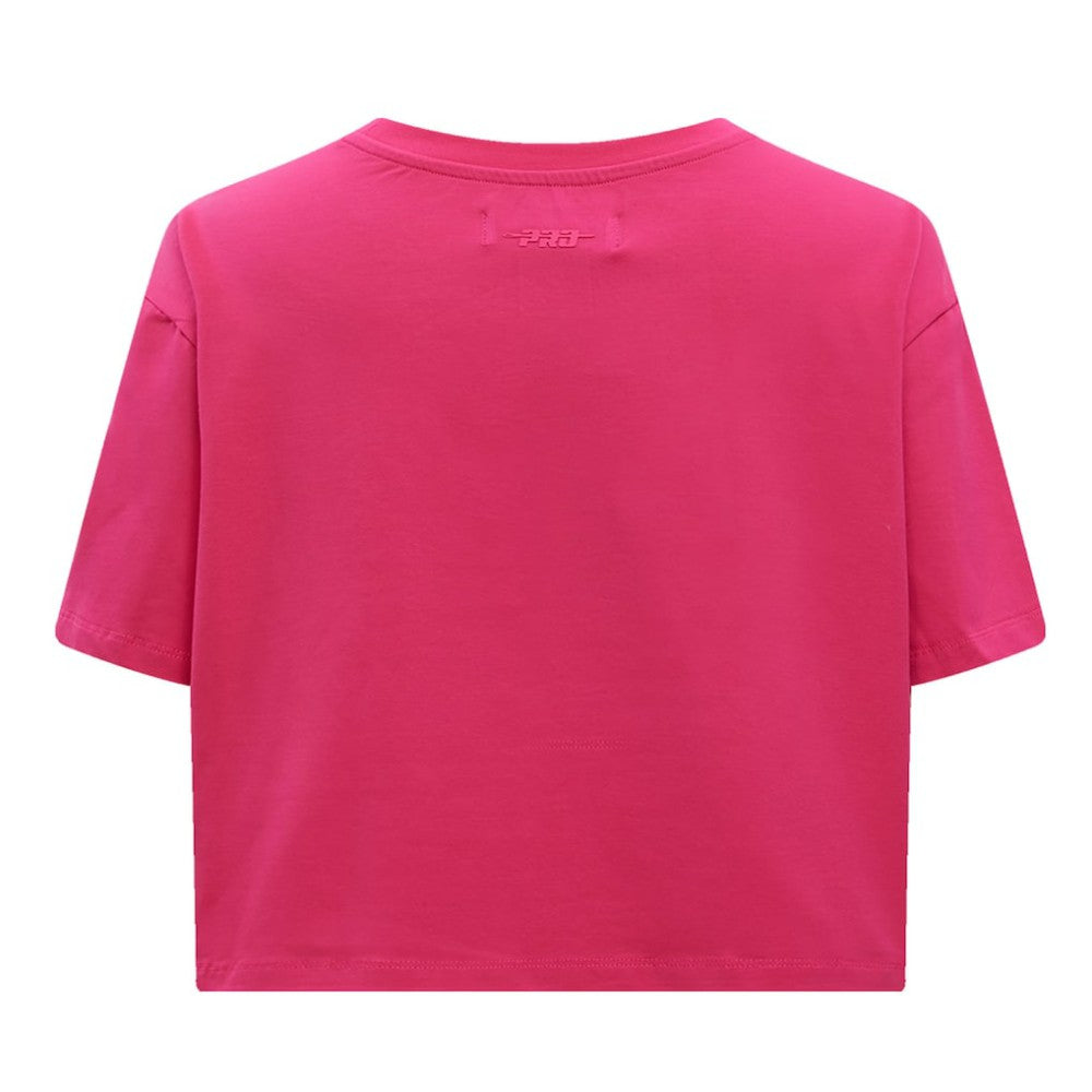 Washington Capitals Pro Standard Women's Triple Pink Cropped Boxy T-Shirt