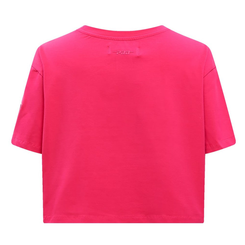 St. Louis Blues Pro Standard Women's Triple Pink Cropped Boxy T-Shirt
