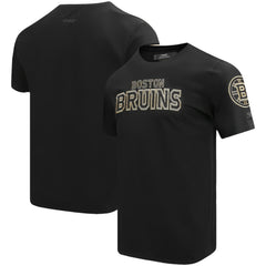 Boston Bruins Pro Standard Wordmark T-Shirt Black